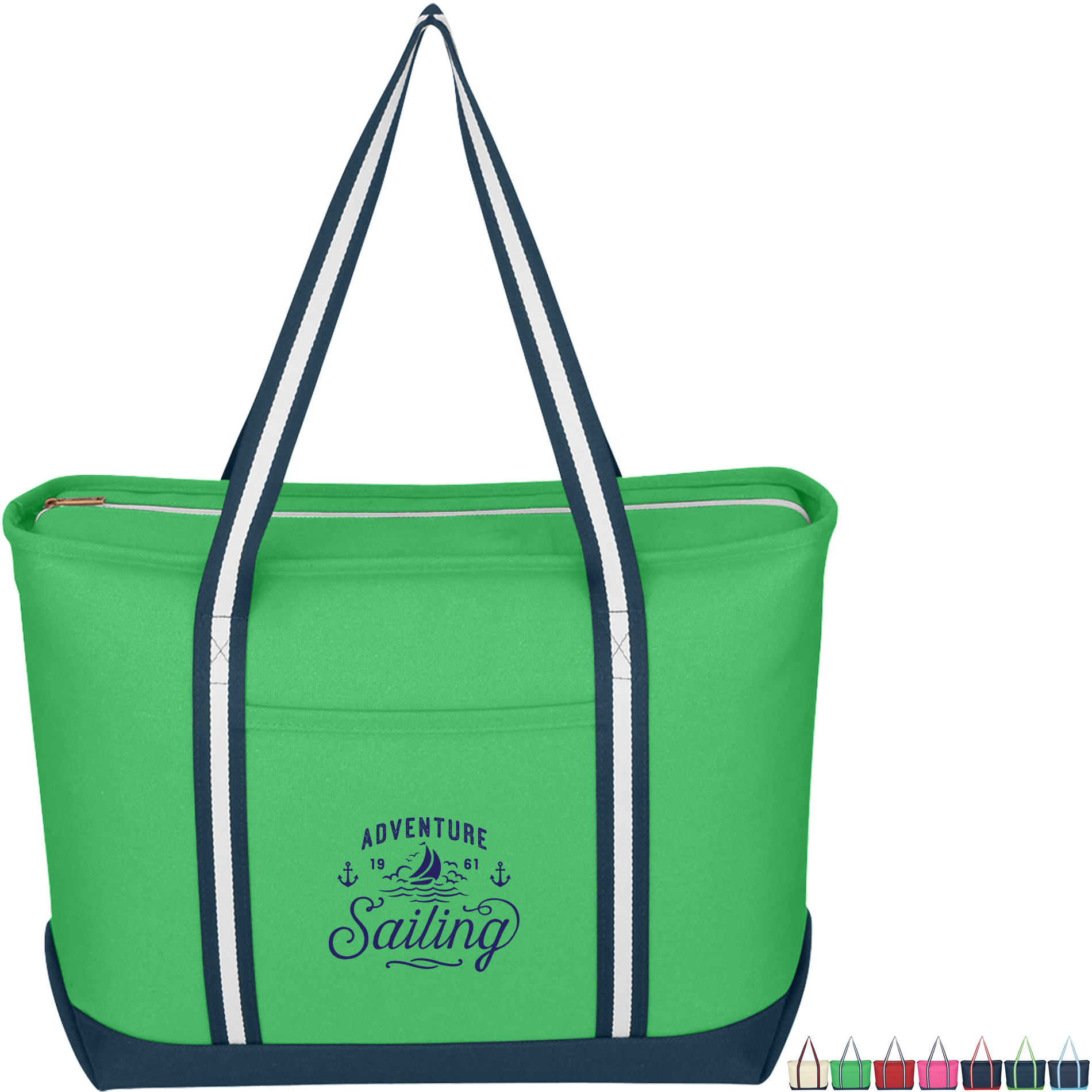 Product Photo 1 Large Cotton Canvas Admiral Tote Bag