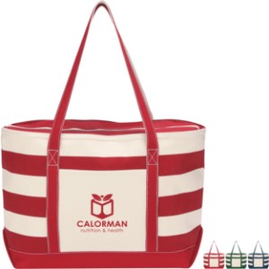 Cotton Canvas Nautical Tote Bag - HT9141