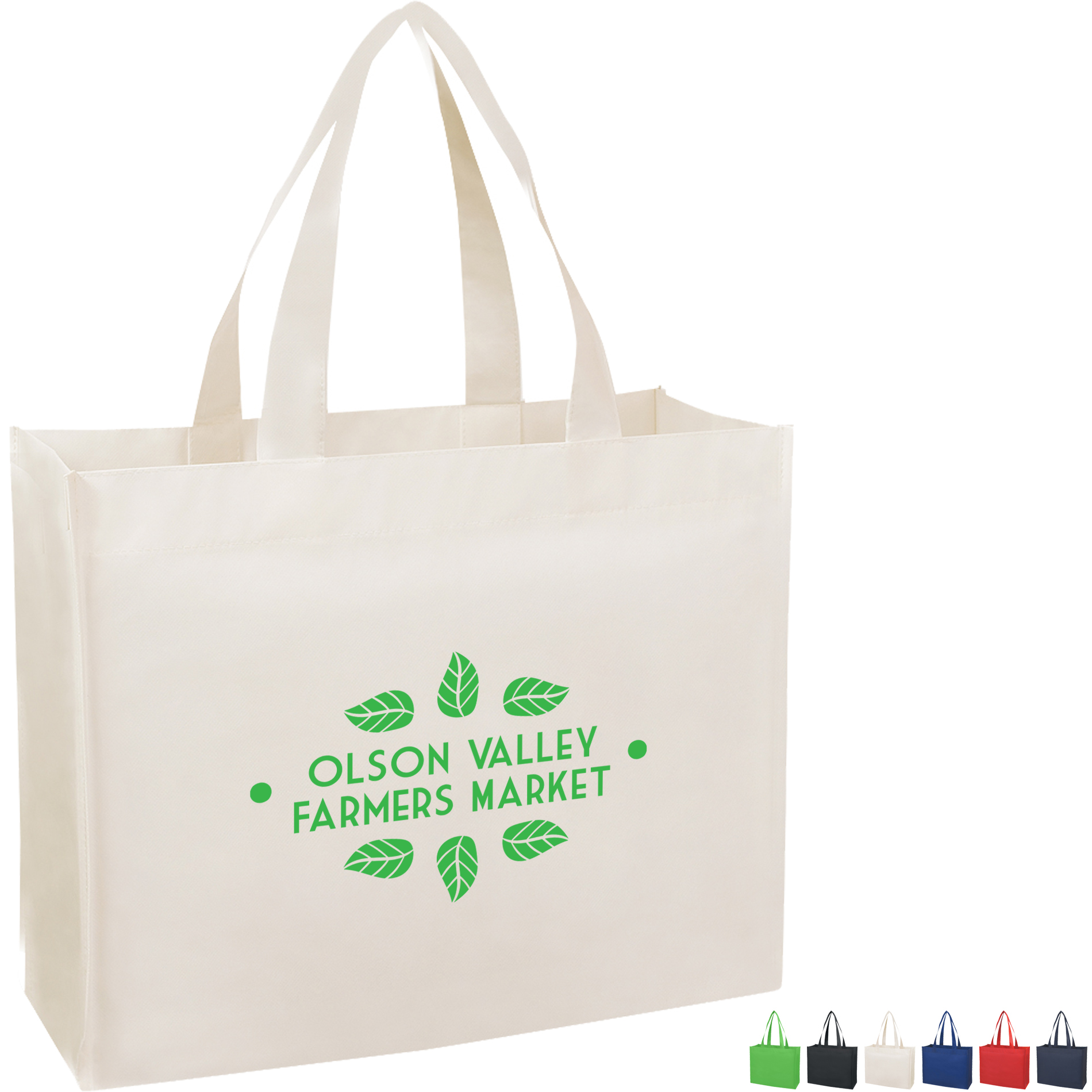 Product Photo 1 Colorful Matte Laminated Non-Woven Shopper Tote