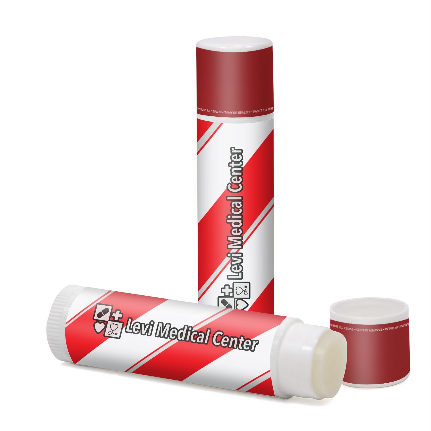 Product Photo 1 Candy Cane Lip Balm