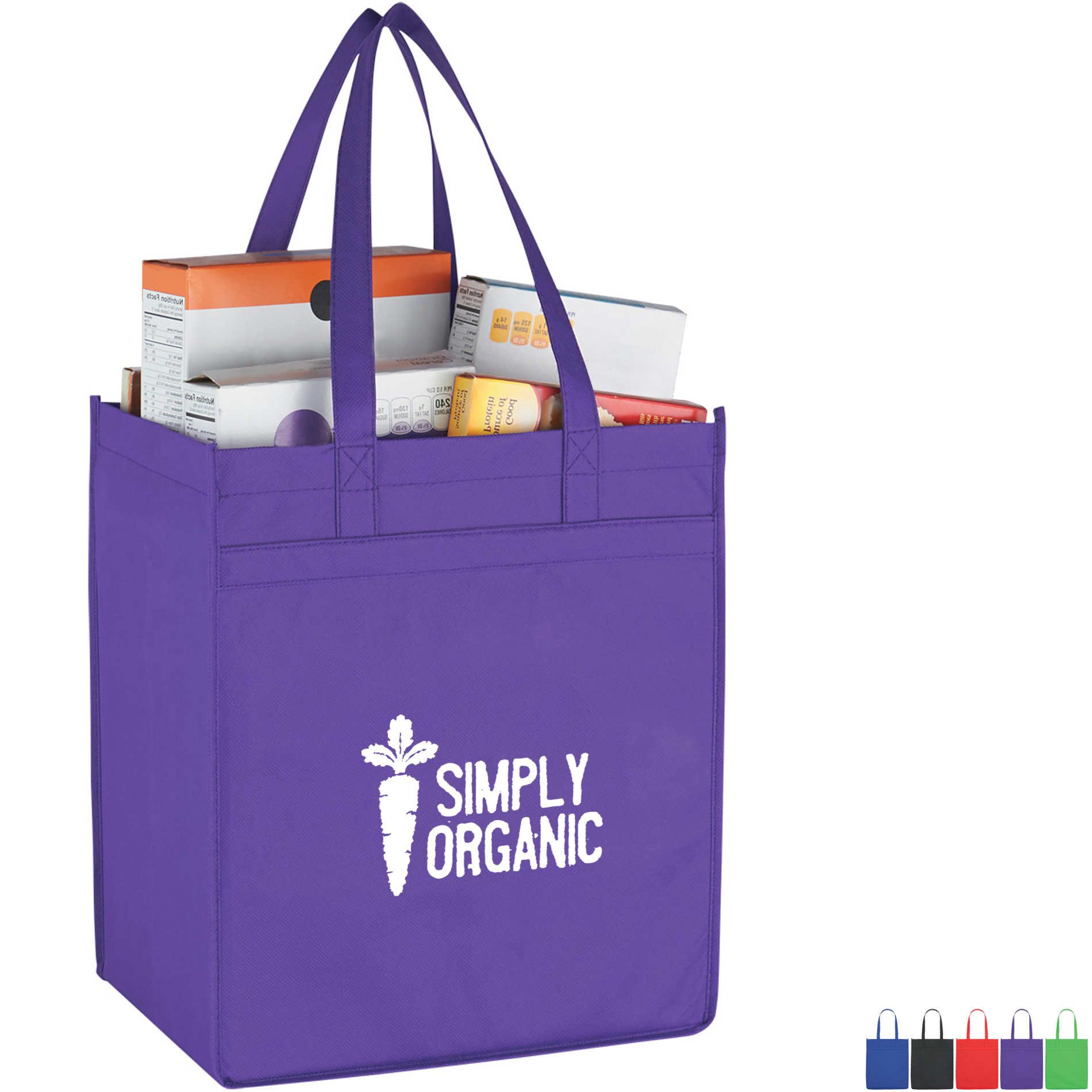Product Photo 1 Market Non-Woven Shopper Tote Bag