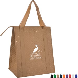 Dimples Non-Woven Cooler Tote Bag - HT9172