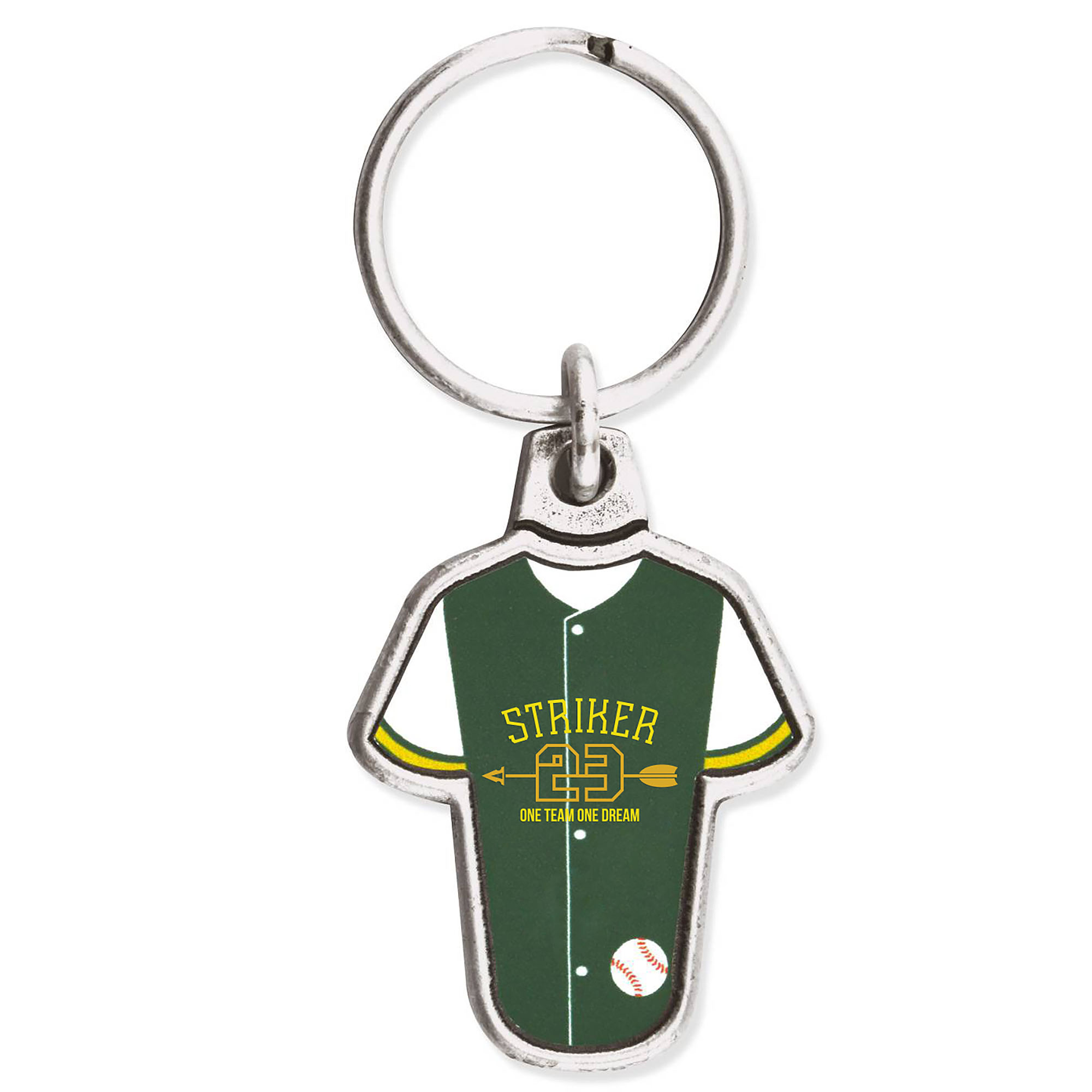Product Photo 1 Baseball Jersey Metal Key Chain