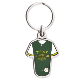 Baseball Jersey Metal Key Chain - CJ1080