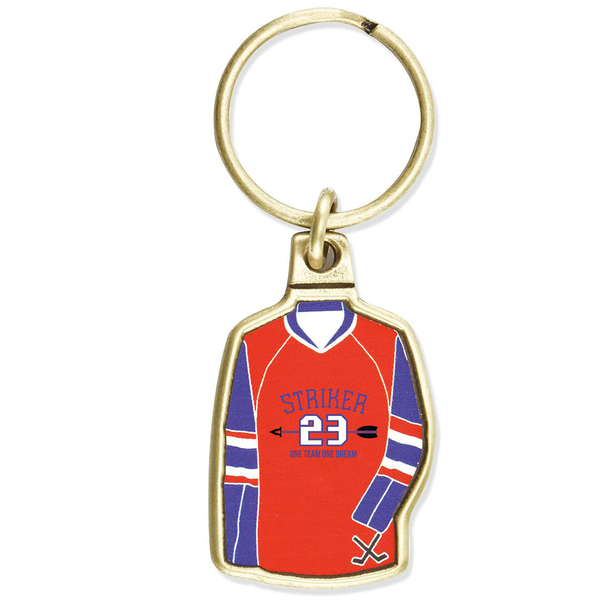 Product Photo 1 Hockey Jersey Metal Key Chain