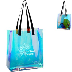 Hologram Iridescent PVC Tote Bag - HT9195