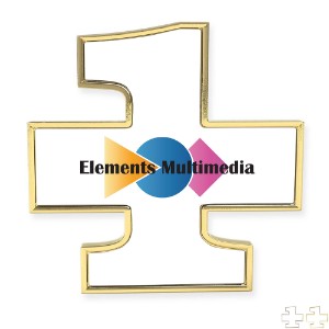 Number One Lapel Pin - CJ1030