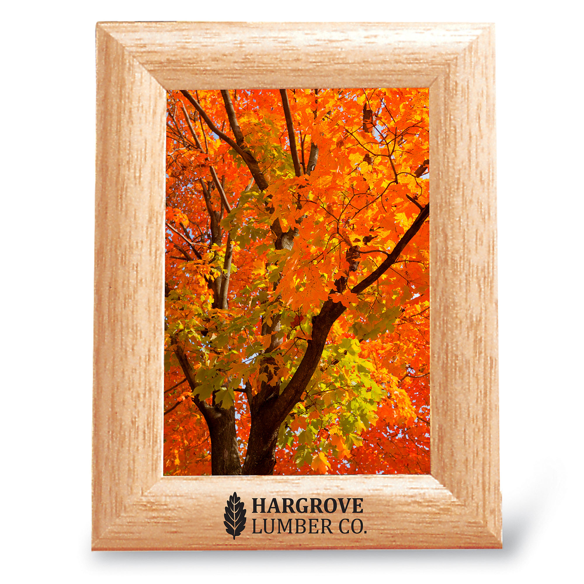 Product Photo 1 Solid Oak Wood Photo Frame, 3-1/2" x 5"