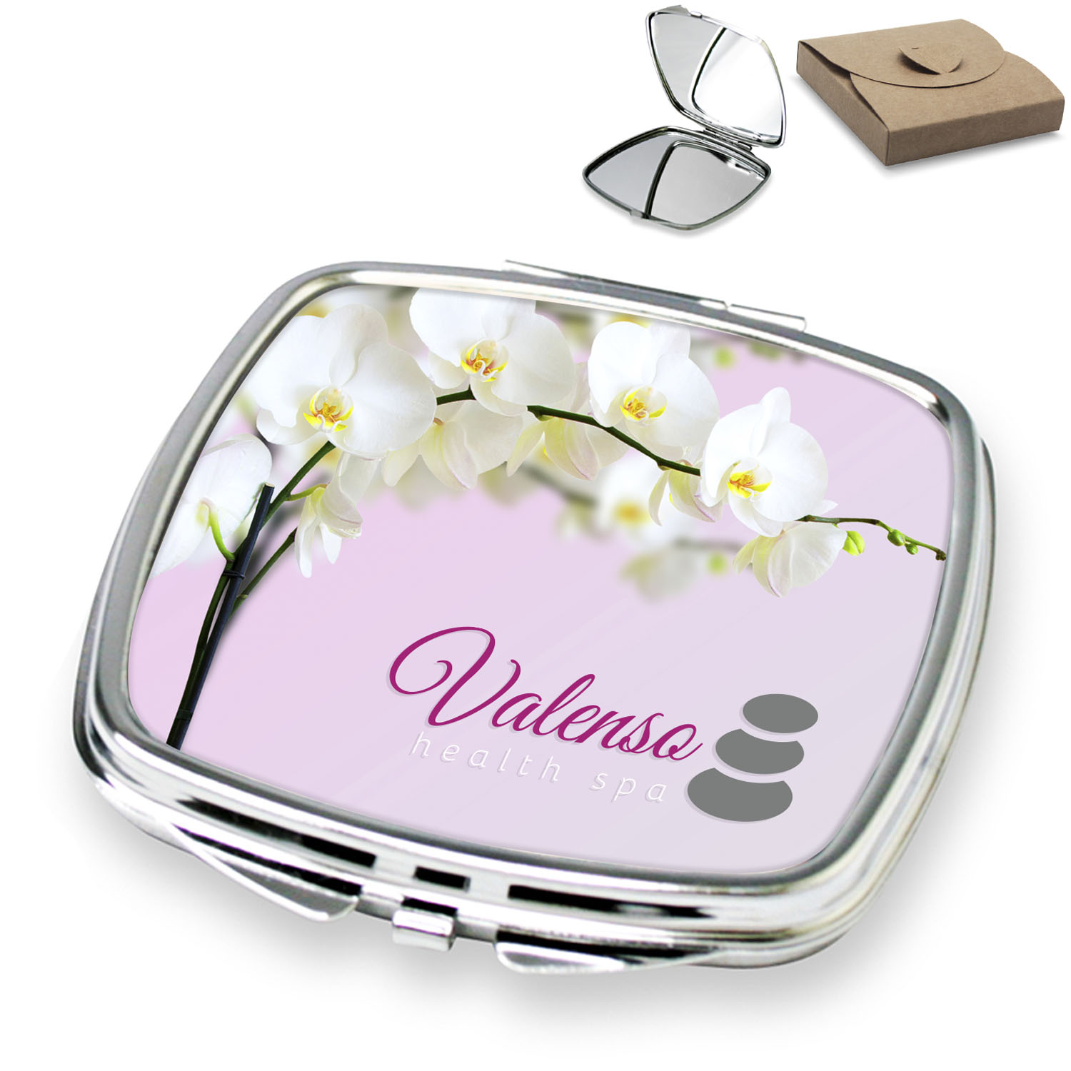 Product Photo 1 Luxury Square Compact Mirror