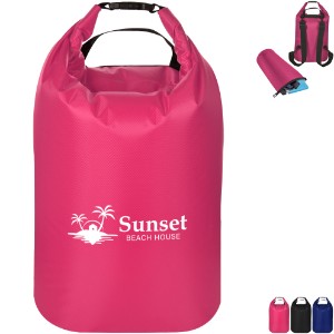 Waterproof Dry Bag Polyester Backpack, 27 Liter - HT9213