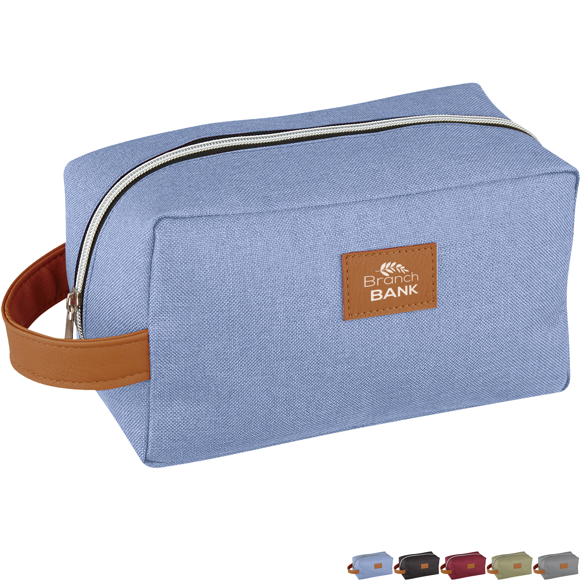 Product Photo 1 Heathered Polyester Toiletry Bag