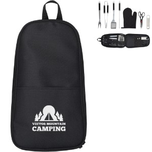 Pit Master 7-Piece BBQ Set in Carrying Case - HT1651