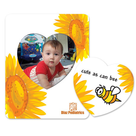 Product Photo 1 Heart Picture Frame Magnet - Custom Design