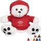 Plush Big Paw Bear w/ Hoodie, 8-1/2"