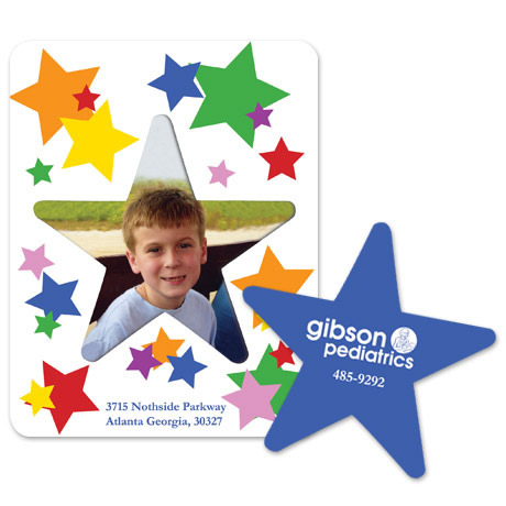 Product Photo 1 Star Picture Frame Magnet - Custom Design