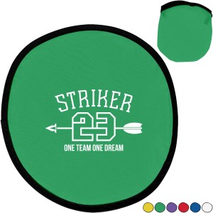 Lightweight Flexible Flying Disk w/ Matching Pouch - HT1769