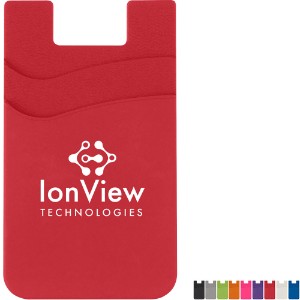 Dual Pocket Silicone Phone Wallet - HT1780