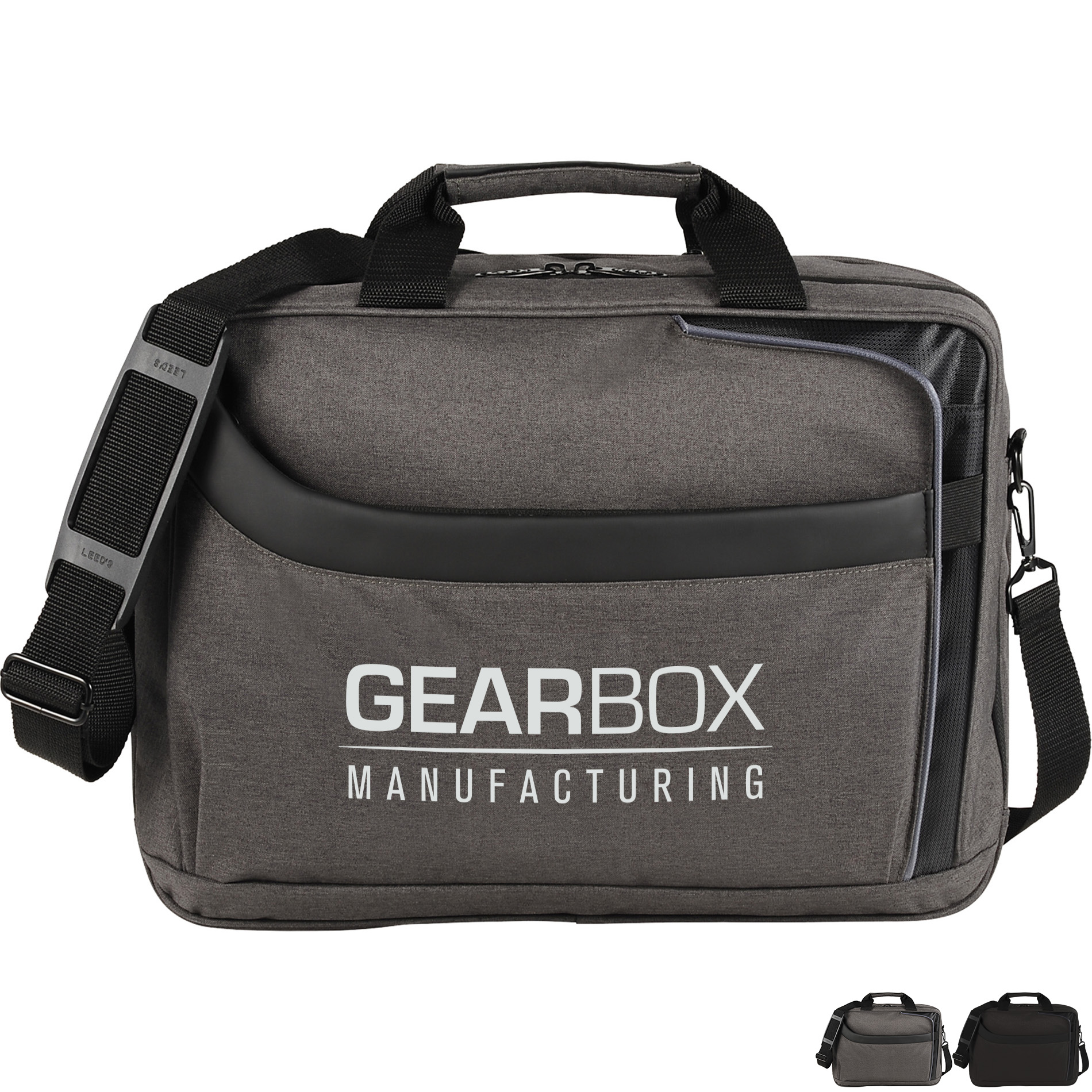 Product Photo 1 CheckMate® TSA 15" PolyCanvas Computer Briefcase