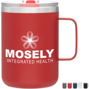 Camper Double Wall Stainless Steel Thermal Mug w/ Lid, 16.9oz. - TE1013