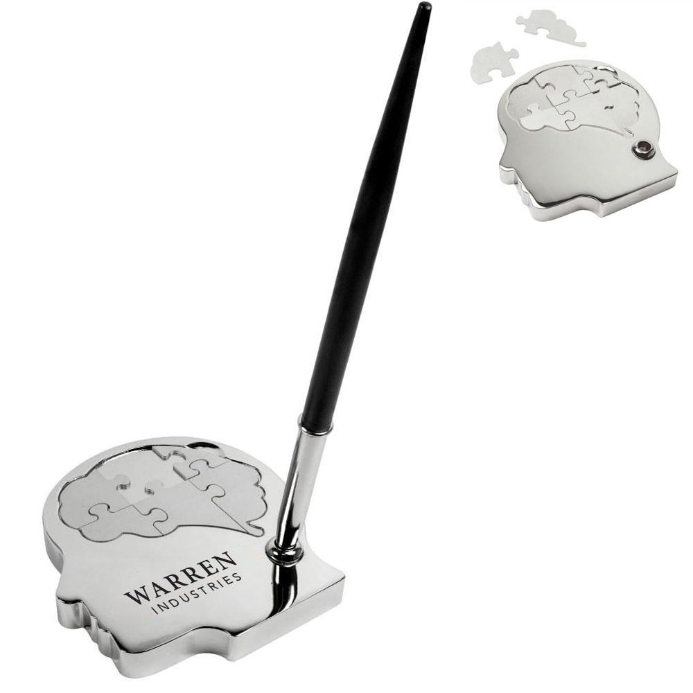 Product Photo 1 Brain Executive Metal Puzzle & Pen Desk Set