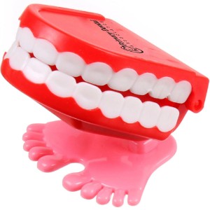 Chattering Teeth Wind Up Toy - LE2215