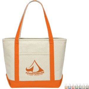 Premium 18oz. Cotton Canvas Boat Tote - LD9212