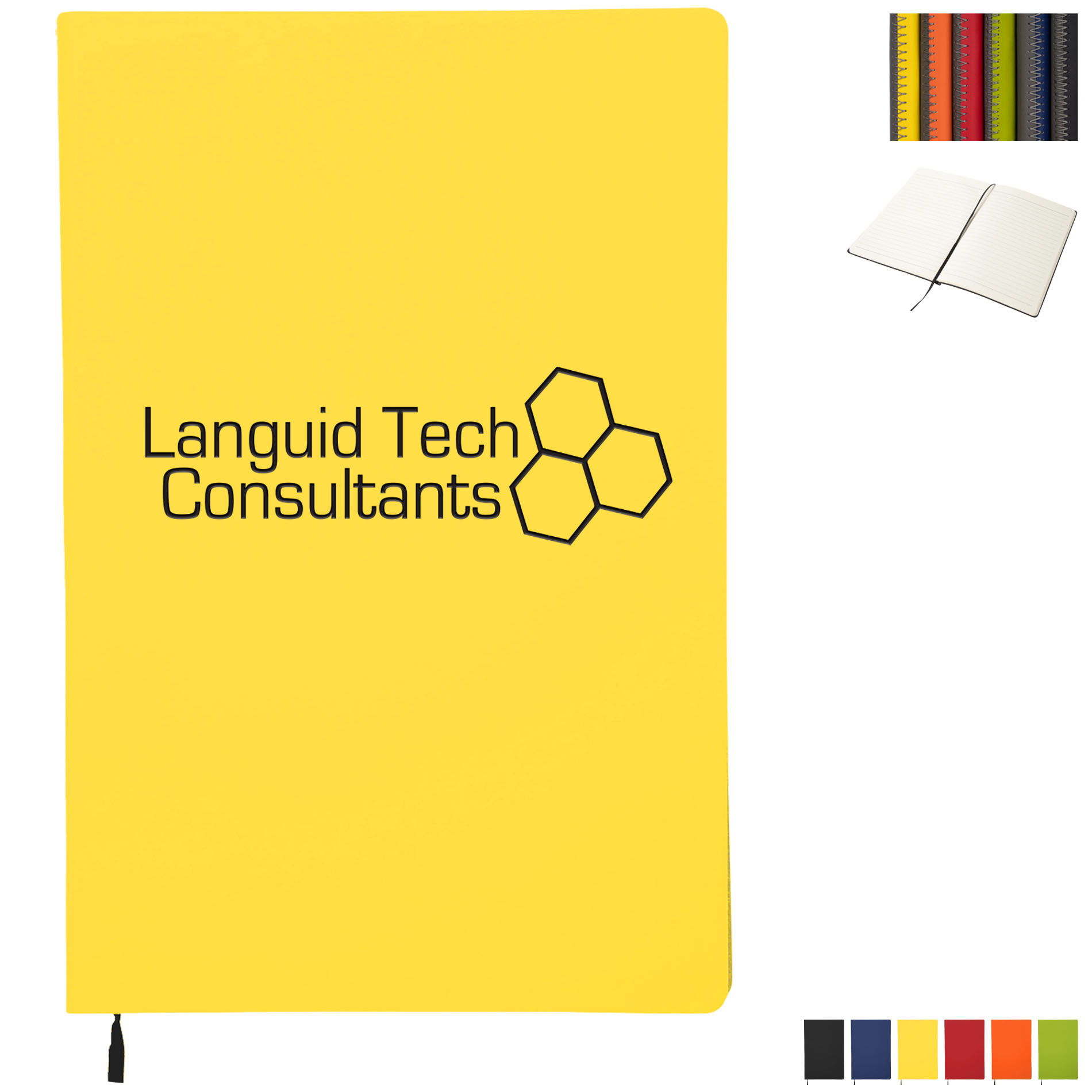 Product Photo 1 Orlando Two-Tone Junior Journal, 5-1/2" x 8-1/4"