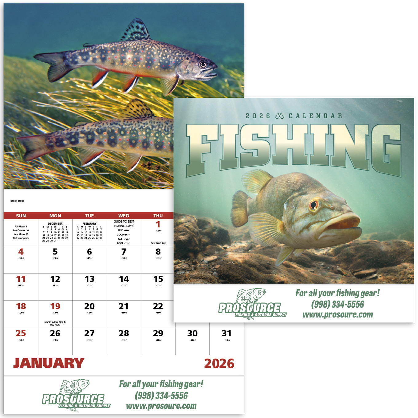 Product Photo 1 Fishing Good Value Appointment Calendar