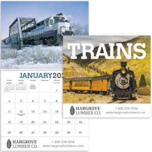Trains Wall Calendar - TR2222