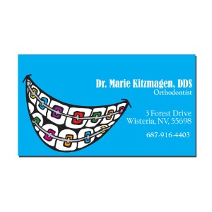 Smile with Braces Design Magnet - MG0025