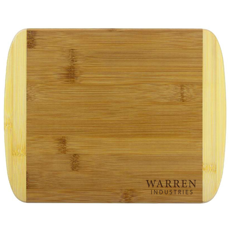 Product Photo 1 Two Tone Bamboo Cutting Board, 11"