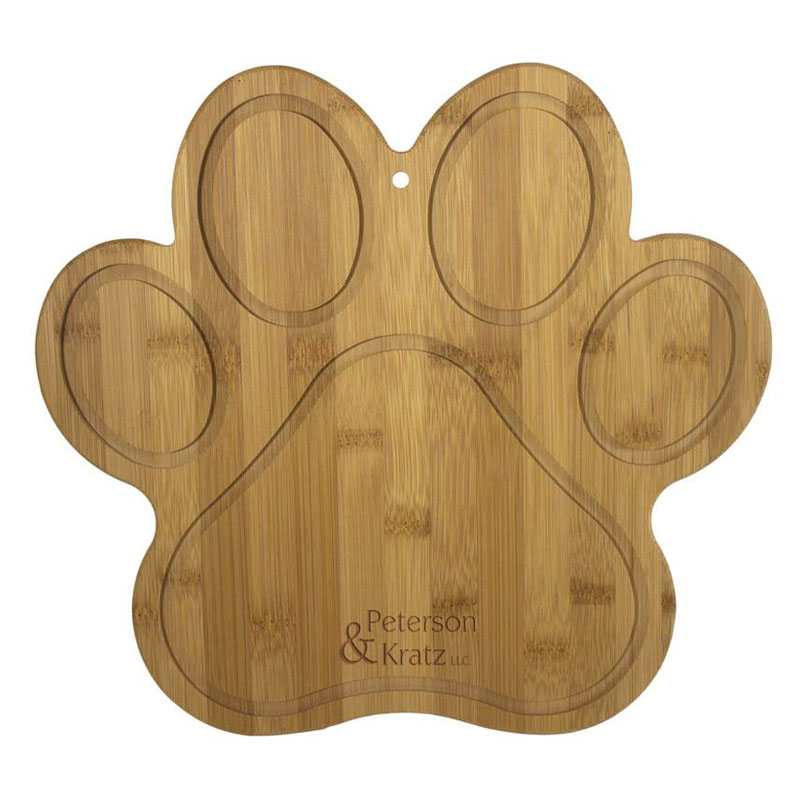 Product Photo 1 Paw Bamboo Cutting Board