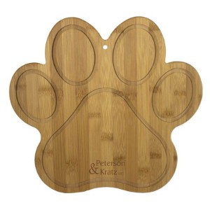 Paw Bamboo Cutting Board - TB2060
