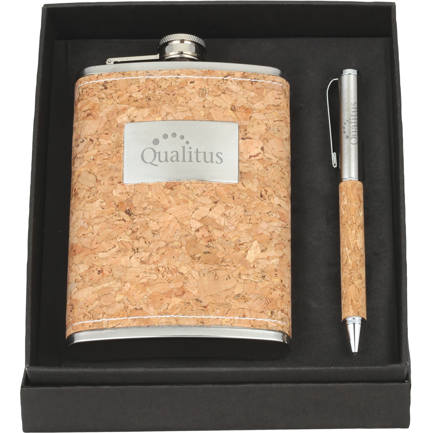 Product Photo 1 Cork Flask & Pen Set