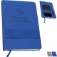 Council Textured Journal w/ Phone & Pen Holder, 5-1/2" x 8-1/4"
