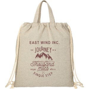 Recycled Cotton Drawstring Bag, 4 oz. - BT2827