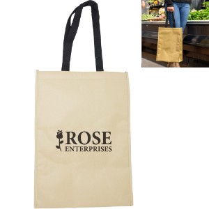 Kraft Paper Insulated Grocery Tote - BO4290