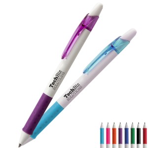 Pentel® RSVP RT White Retractable Ballpoint Pen - PT2045