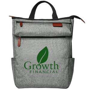 Asher Canvas Polyester Laptop Backpack - PM2803