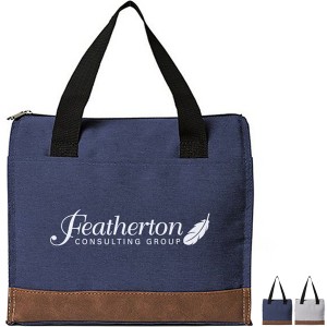 Asher 12-Can Polyester Cooler Tote - PM2810