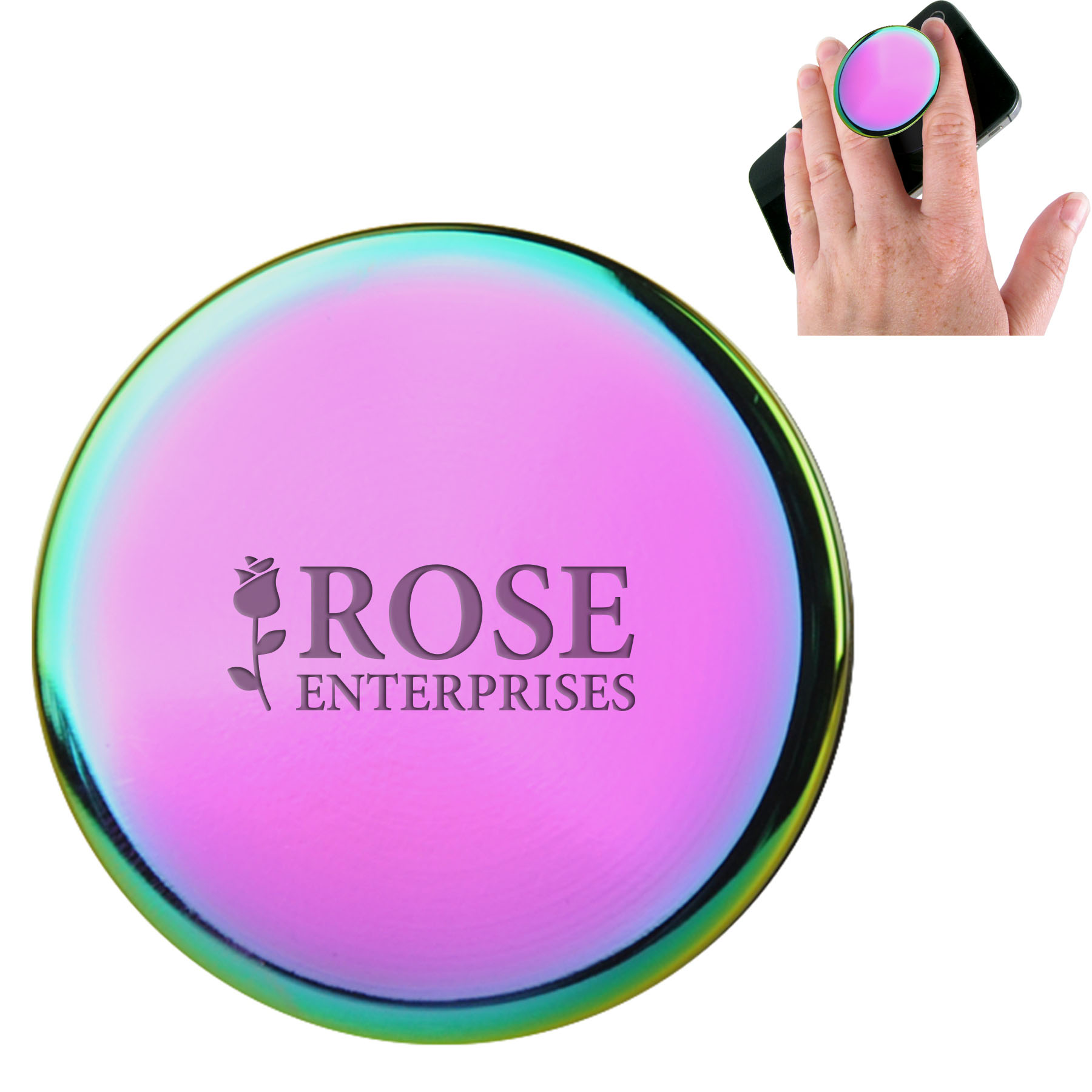 Product Photo 1 Iridescent PopSocket® Mobile Device Grip & Stand