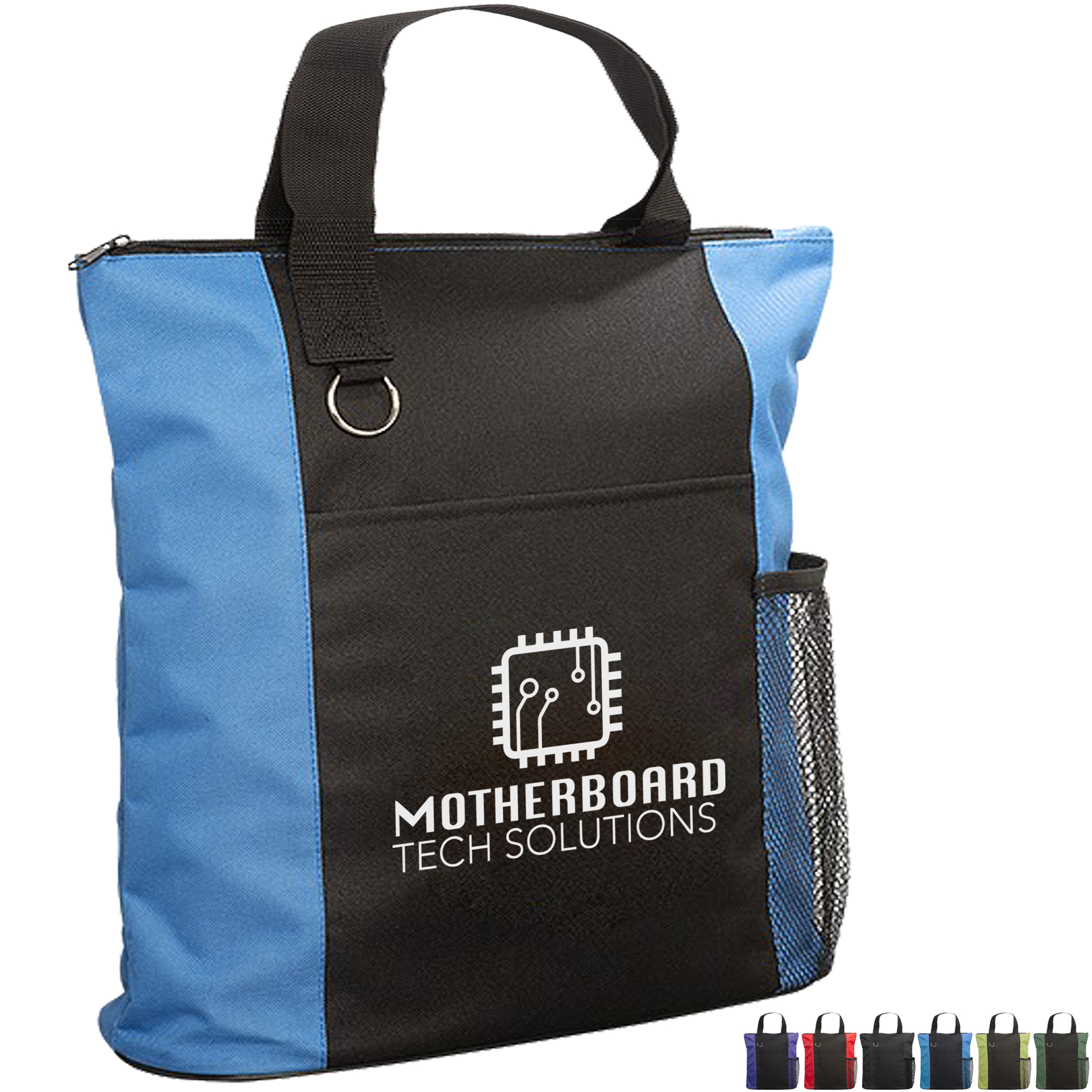 Product Photo 1 Essential Polyester Trade Show Tote w/ Zipper Closure