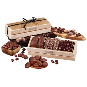 Chocolate Favorites in Wooden Crate - MR2220