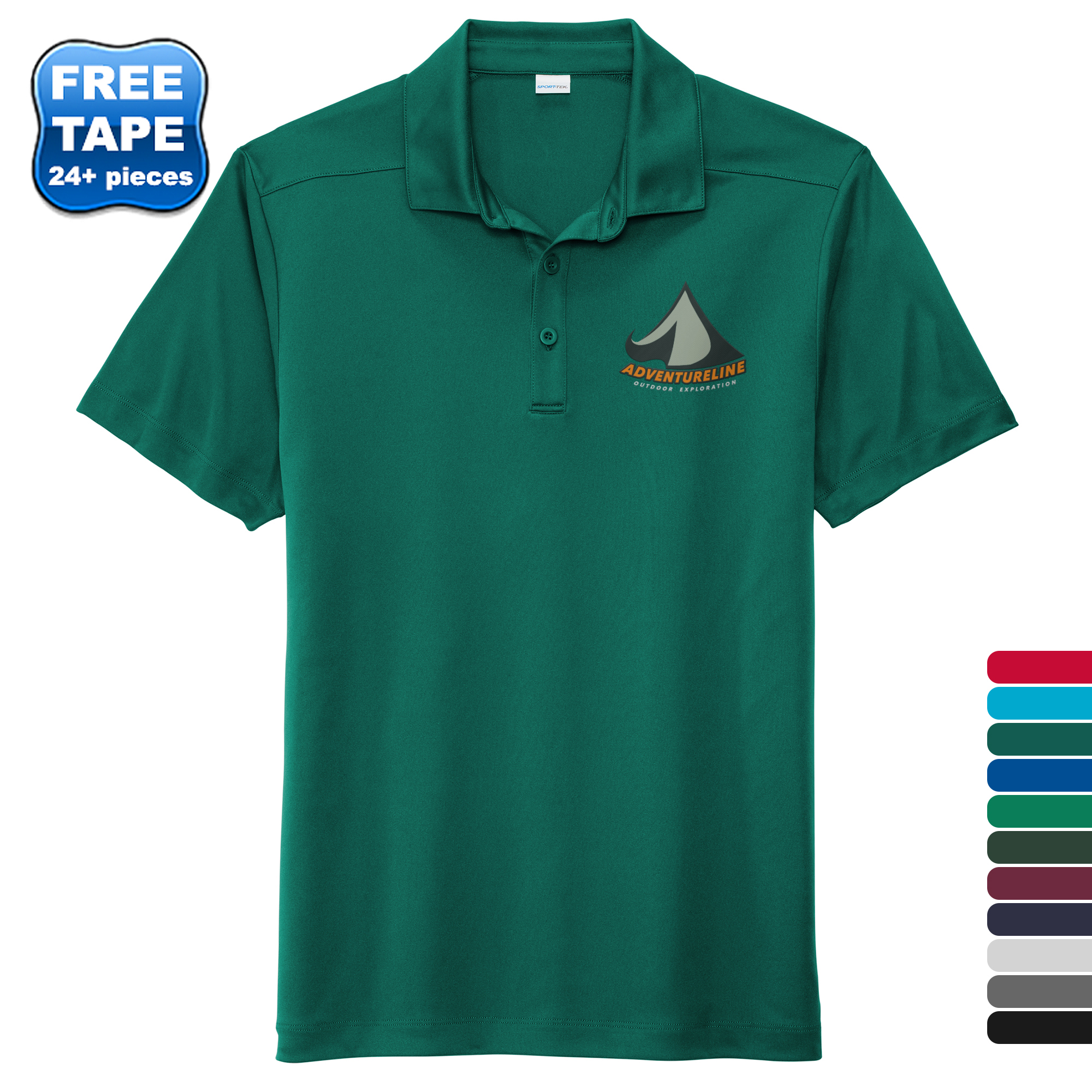 Product Photo 1 Sport-Tek® Posi-UV™ Men's Pro Polo