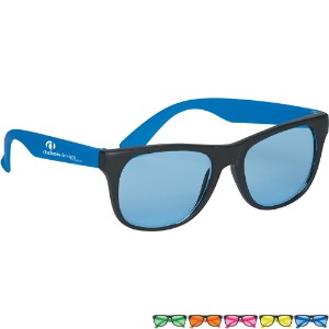 Tinted Lenses Rubberized Sunglasses - HT9310