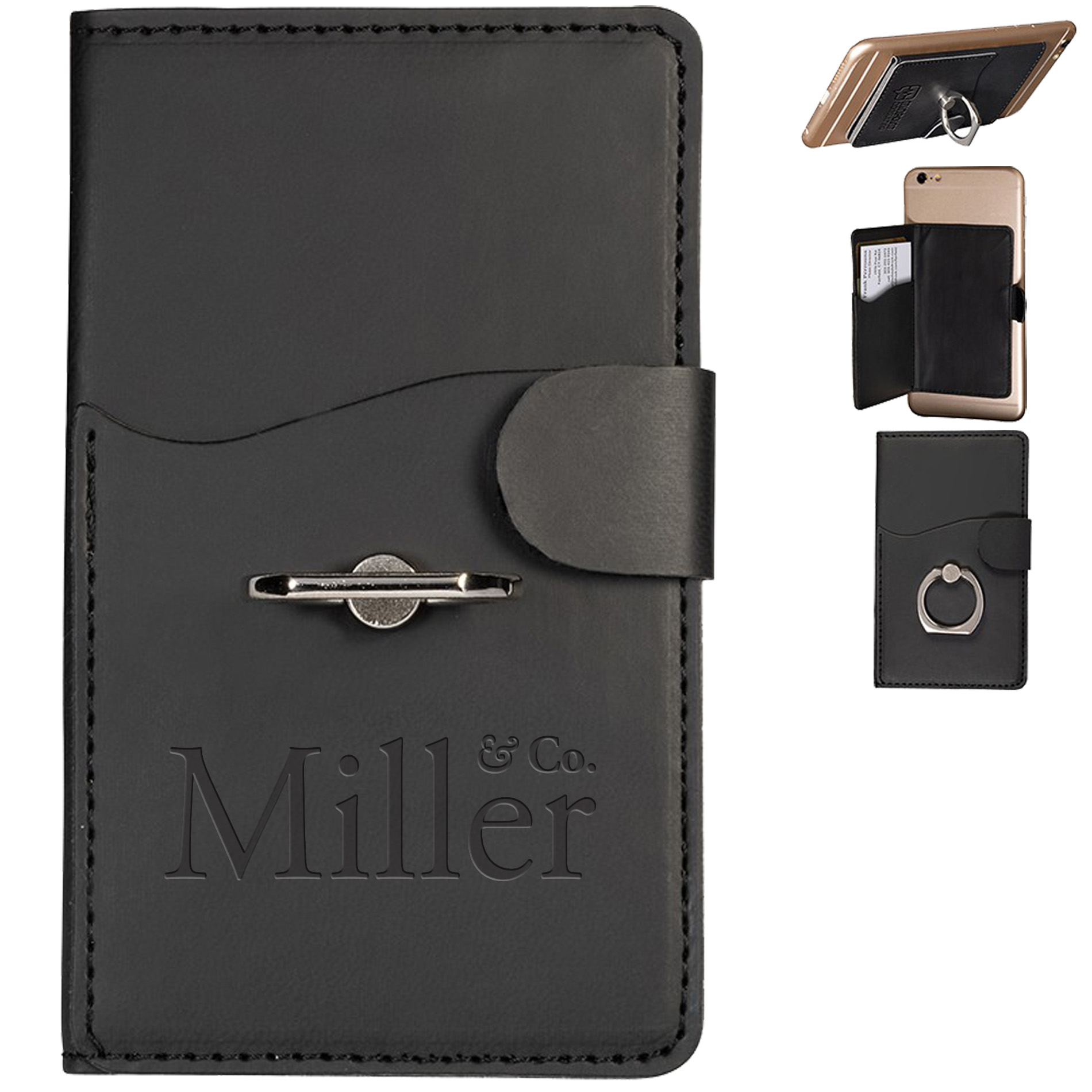 Product Photo 1 Tuscany™ Dual Card Pocket w/ Metal Ring