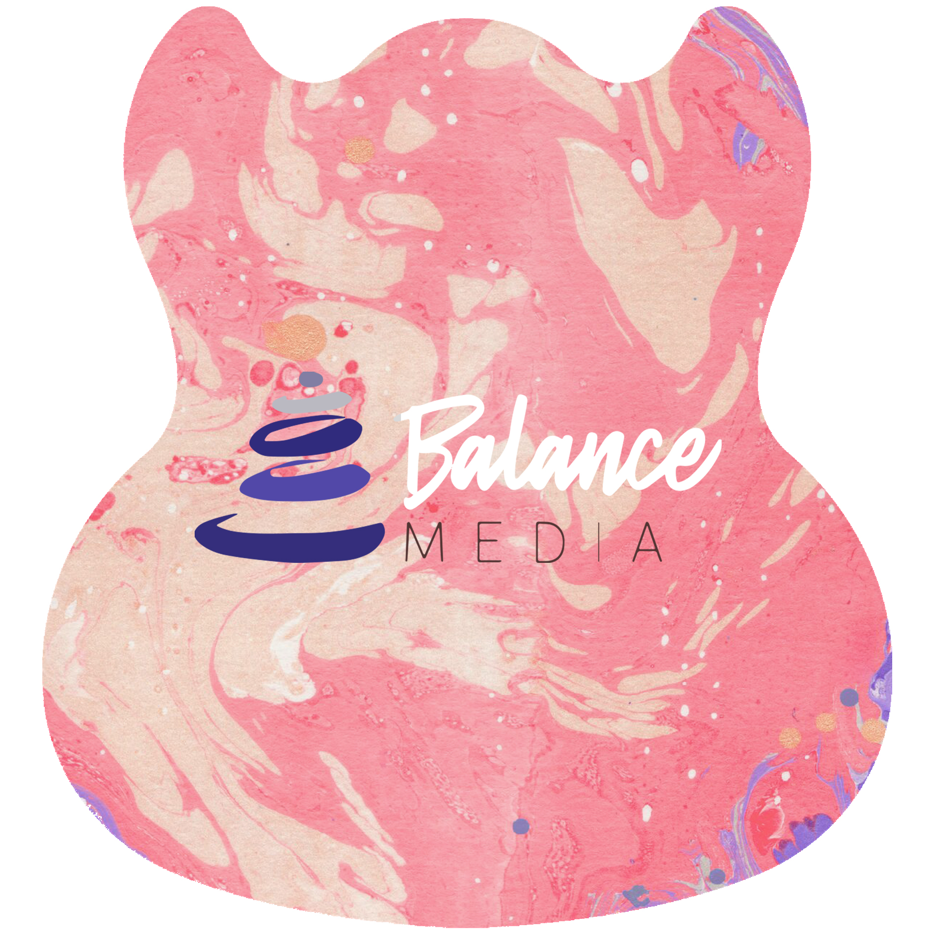 Product Photo 1 Electric Guitar Pulpboard Coaster w/ Full Color Imprint, 80 pt.