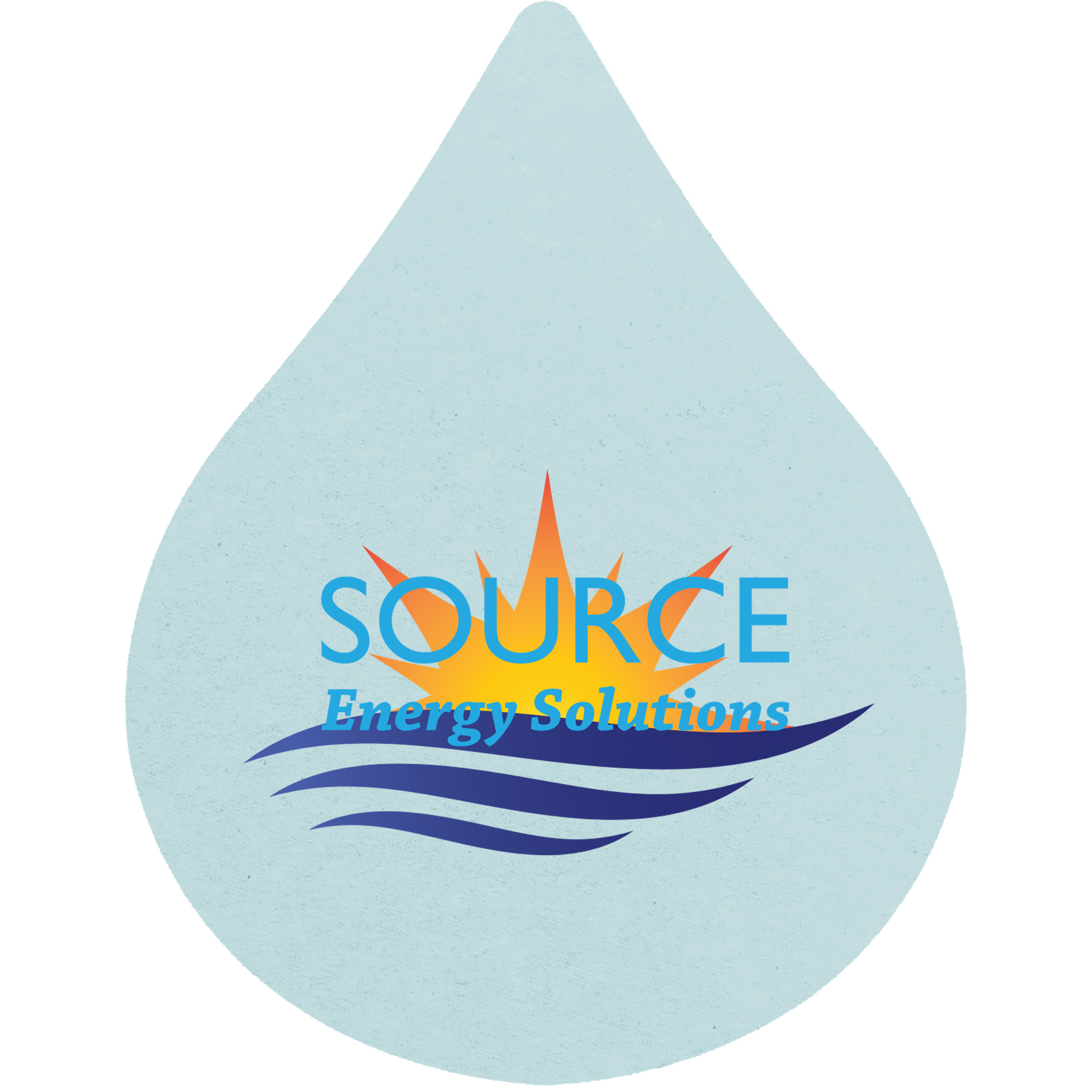 Product Photo 1 Droplet Pulpboard Coaster w/ Full Color Imprint, 80 pt.