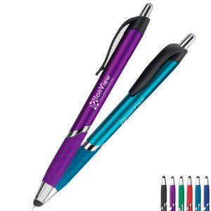 Metallic Blair Retractable Ballpoint Stylus Pen - CD1055