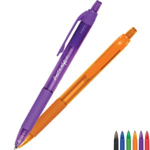 Echo Translucent Retractable Ballpoint Pen - HT1789